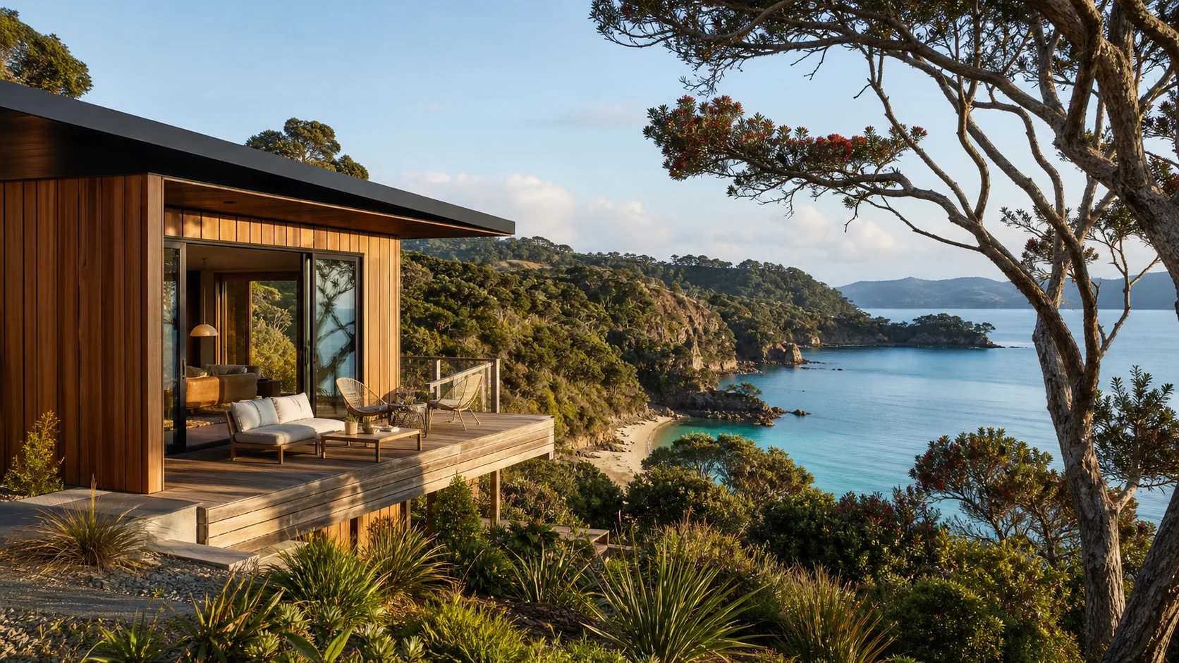 Representative property concept for the Coromandel direct-booking strategy
